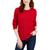 商品Karen Scott | Petite Cotton Cable-Knit Sweater, Created for Macy's颜色New Red Amore