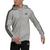 color Medium Grey Heather/Black, Adidas | Men's Essentials Full-Zip Hoodie