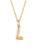 商品第7个颜色L, Saks Fifth Avenue | 14K Yellow Gold Letter Pendant Necklace