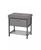 颜色: Dark Gray Charcoal, Neatfreak | Single Seat Bench with Drawer