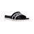 color Black/White, Calvin Klein | Women's Canina Logo Pool Slide Sandals