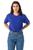 商品Los Angeles Apparel | 20001 Amazon - Fine Jersey Crew Neck T-Shirt颜色Lapis