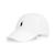 颜色: White/Newport Navy, Ralph Lauren | 大童棉质斜纹棉布棒球帽