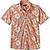 color Flwer Pwer/Tigrlily Orang, Patagonia | Patagonia Men's Go To Button Up Shirt