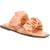 颜色: Malibu Peach, Sam Edelman | Circus by Sam Edelman Womens Iggy Faux Leather Flat Sandals