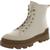 color Ivory, Sam Edelman | Circus by Sam Edelman Womens Indy Faux-Leather Lace-Up Ankle Boots
