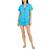 颜色: Cyan Blue, INC International | Women's 2-Pc. Stretch Satin Notch Collar Pajamas Set, Created for Macy's