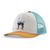 颜色: Fitz Roy Guanaco  White, Patagonia | Patagonia Kids' Trucker Hat