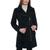 Michael Kors | Women's Asymmetric Wool Blend Wrap Coat, 颜色Black