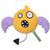 商品第2个颜色yellow, Touchdog | Touchdog Cartoon Flying Critter Monster Plush Dog Toy