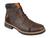 color Brown Faux Leather, Vance Co. | Manzo Ankle Boot
