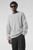 颜色: Athletic Heather Grey, Alo | Domain Rib Knit Crew Sweater - Bluestone