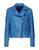 color Bright blue, STREET LEATHERS | Biker jacket