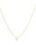 颜色: E, Moon & Meadow | 14K Yellow Gold Initial Pendant Necklace, 16"