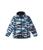 The North Face | Reversible Mt Chimbo Full Zip Hooded Jacket (Little Kids/Big Kids), 颜色Optic Blue Mountain Traverse Print