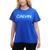 商品Calvin Klein | Calvin Klein Performance Womens Plus Logo Cotton Pullover Top颜色Bold Blue