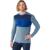 SmartWool | Merino 250 Baselayer Colorblock Crew - Men's, 颜色Pewter Blue Heather