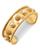 颜色: Gold/Pearl, Capucine De Wulf | Berry & Jade Cuff Bracelet in 18K Gold Plated