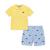 商品第4个颜色Yellow/Whale, Little Me | Baby Boys Polo Shirt and Shorts, 2 Piece Set