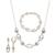 Givenchy | Silver-Tone 3-Pc. Set Stone & Crystal Round & Marquise Link Necklace, Bracelet, & Matching Drop Earrings, 颜色Gold