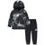 商品NIKE | Baby Boys Sportswear Club Fleece Pullover and Joggers Set, 2 Piece颜色Black and White