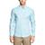 商品Tommy Hilfiger | Men's No-Tuck Casual Slim Fit Stretch Dress Shirt颜色Aqua