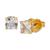 颜色: Clear/gold., Kate Spade | Little Luxuries Pavé & Crystal Square Stud Earrings