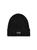 UGG | Rib-Knit Wool Blend Logo Beanie, 颜色BLACK