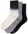 颜色: Black, Calvin Klein | Women's Ombre Dyed Cushion Mid Crew Socks, Pack of 3