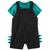 商品第1个颜色Aqua, Carter's | Baby Boys Short Sleeved T Shirt and Shortall, 2 Piece Set