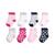 商品第13个颜色Hearts Black/Pink, Luvable Friends | Basic Socks, 8-Pack, 0-24 Months
