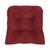 颜色: Burgundy, Arlee Home Fashions | Memory Foam Chair Pads - Set of Two