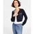商品Tommy Jeans | Women's V-Neck Cropped Cardigan Sweater颜色Sky Captain