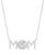 颜色: Sterling Silver, Macy's | Diamond Basketball Mom Pendant Necklace (1/20 ct. t.w.) in Sterling Silver or 14k Gold-Plated Sterling Silver, 16" + 2" extender