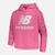 color SPORTY PINK, New Balance | Chenille Logo Hoodie