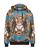 color Blue, Moschino | Hooded sweatshirt