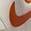 颜色: Sail/ Campfire Orange, NIKE | Court Vision Low Sneaker