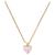 color Rose, Kate Spade | Gold-Tone Birthstone Heart Pendant Necklace, 16" + 3" extender