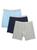 颜色: IRIS BLUE, Calvin Klein | Boy's 3-Pack Boxer Briefs