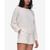 color Red Concrete Heather, Calvin Klein | Women's Form Body To Long Sleeve Lounge Sweatshirt