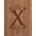颜色: LETTER X, Picnic Time | Monogram Artisan Acacia Wood Serving Plank