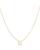 颜色: G, Moon & Meadow | 14K Yellow Gold Initial Pendant Necklace, 16"