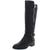 color Black Smooth, Material Girl | Material Girl Womens Winnnie Faux Leather Tall Riding Boots