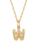 商品第12个颜色W, Saks Fifth Avenue | 14K Yellow Gold Letter Pendant Necklace