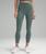 Lululemon | Wunder Train High-Rise Crop with Pockets 23", 颜色medium forest