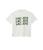 颜色: Flour, Lacoste | Short Sleeve Crew Neck Tee Shirt with Large Wording Graphic + Tennis Ball (Little Kid/Toddler/Big Kid)