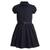 Nautica | Little Girls Uniform Belted Poplin Shirt Dress, 颜色Navy