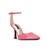 color Metallic Pink Patent, Nine West | Women's Shaply Pointy Toe Ankle Strap Pumps