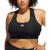 color Black, Adidas | Plus Size Powerreact Training Medium-Support Bra