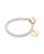 颜色: 14K Gold - I, Tiny Blessings | Girls' 14K Gold 4mm Cultured Pearls & Engraved Initial 6.25" Bracelet - Baby, Little Kid, Big Kid